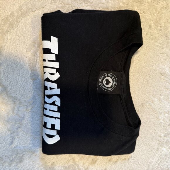 Bundle of Thrasher Women’s T-Shirts + Stickers (Black & Grey) - Picture 7 of 13